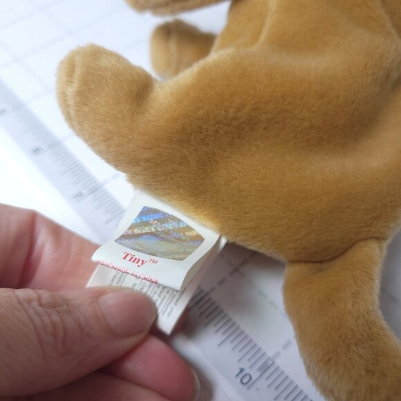 SOLD Beanie Babies Tiny the Chihuahua Dog Puppy Stuffed Animal w/ Tag Error 1999 - Picture 3 of 10